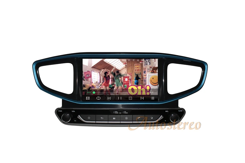 Cheap Android 9.0 Car CD DVD Player AutoStereo Unit GPS Navigation for HYUNDAI Ioniq/Ioniq Hybrid 2016-2019 Multimedia player Headunit 4