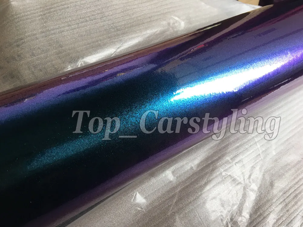 rainbow drift kmpf gloss chameleon vinyl car wrapping film foil (6)
