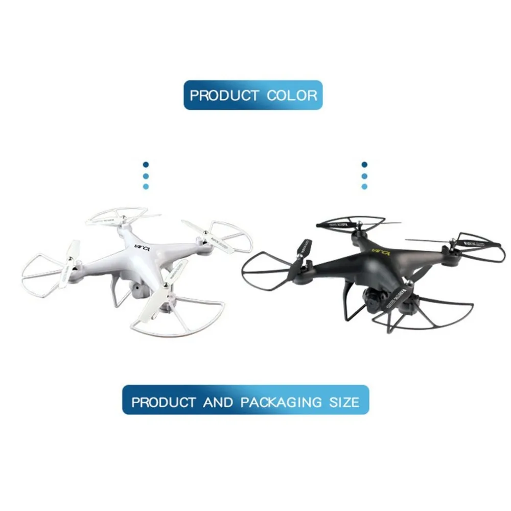 

D68W-3 2.4G RC Selfie Smart Drone Quadcopter Aircraft UAV with 720P Wifi FPV Live Video Camera Altitude Hold 360' Flips ht