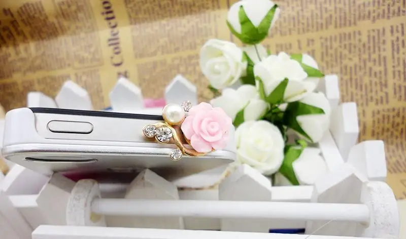 2pc Earphone Time-limited Metal Cwholesale Dust Plug 3.5mm Ultra Xian Resin Flower Mobile Phone Dustproof Cell Accessories 2pc Earphone Time-limited Metal Cwholesale Dust Plug 3.5mm Ultra Xian Resin Flower Mobile Phone Dustproof Cell Accessories