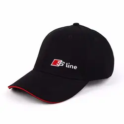 Гоночная шляпа Модная хлопковая Автомобильная бейсболка Sline с логотипом для sline