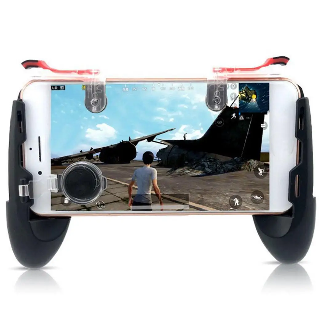 Portable Pubg Mobile Gamepad Pubg Controller for Phone L1R1 Grip with Joystick Trigger L1r1 Fire Buttons for iPhone Android IOS