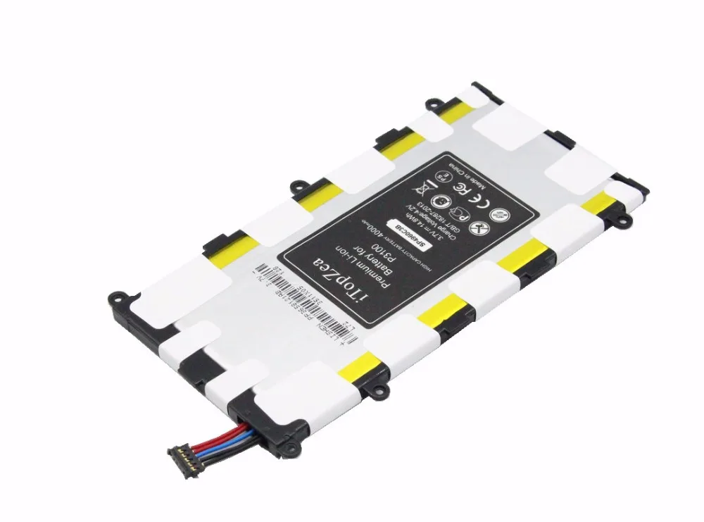 ITopZea 5x4000 мАч SP4960C3B запасная батарея для Samsung galaxy Tab Tablet 2 7 0 P6200 P3100 P3110 P3113 GT P3113|battery for