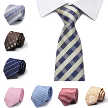 Классический мужской деловой официальный Свадебный галстук 8 см Полосатый шейный галстук модное платье-рубашка аксессуары мужской галстук свадебный бизнес