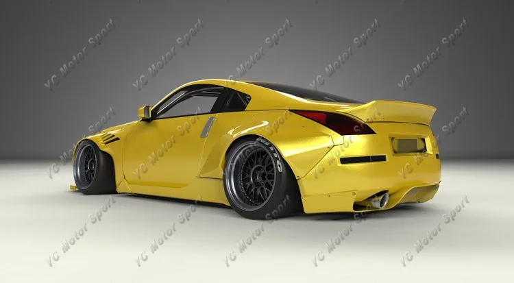 Комплект для тела из стекловолокна FRP подходит 2002 2008 350Z Z33 RB V2 стильный комплект