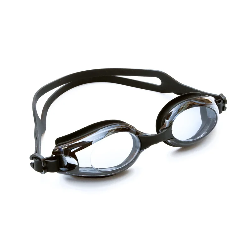 Взрослых Для женщин Для мужчин мужской \ Женский HD Водонепроницаемый и анти-туман рецепт оптический близорукость-1.5~- 8.0 черный плавательные очки - Цвет: Black myopia 450