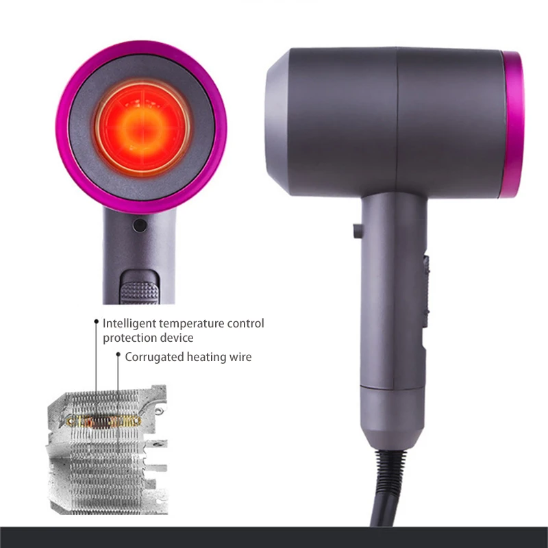 

2019 Hot Negative Ionic Hair Dryer 3-in-1 Multifunctional Styling Tools Hairdryer Hair Blow Dryer Fast Straight Hot Air Styler