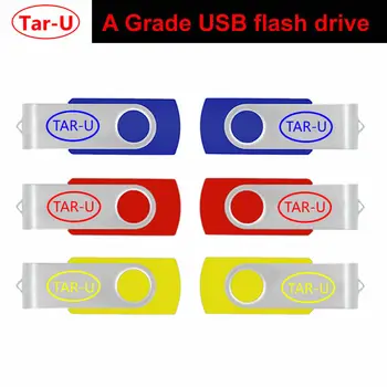 

Festival gift: 64GB 32G capacity swivel USB flash disk with logo printing for promotional business gifts
