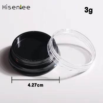 

10PCS 3g Mini Clear Refillable Bottles Cosmetic Empty Jar Pot Eyeshadow Case Makeup Face Cream Portable Container Box