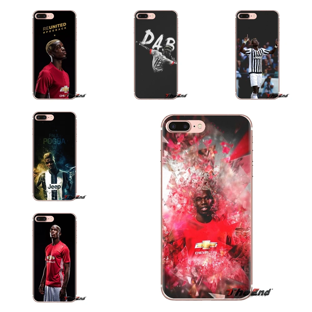 

For Huawei Mate Honor 4C 5C 5X 6X 7 7A 7C 8 9 10 8C 8X 20 Lite Pro TPU Transparent Case Cover Paul Pogba Paulo Star Dybala Dance