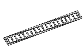 

1PC Carbon Fiber Battery Rack Width 56mm Length 140/200/350mm Battery Holder/Base/Frame/Support Parts for RC Electric V Boat