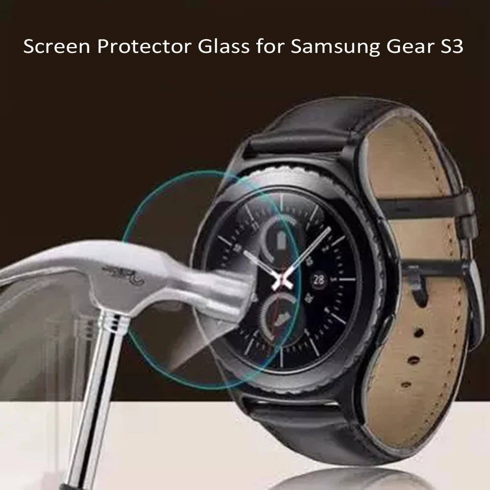 Закаленное стекло для Samsung Gear S3 Frontier/Classic 9H 2.5D Взрывозащищенная защитная пленка