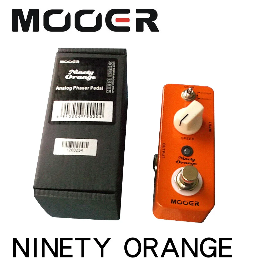 Mooer Ninety Orange педаль эффектов гитары полная аналоговая схема педаль гитары с винтажным/современным режимом аксессуары для гитары