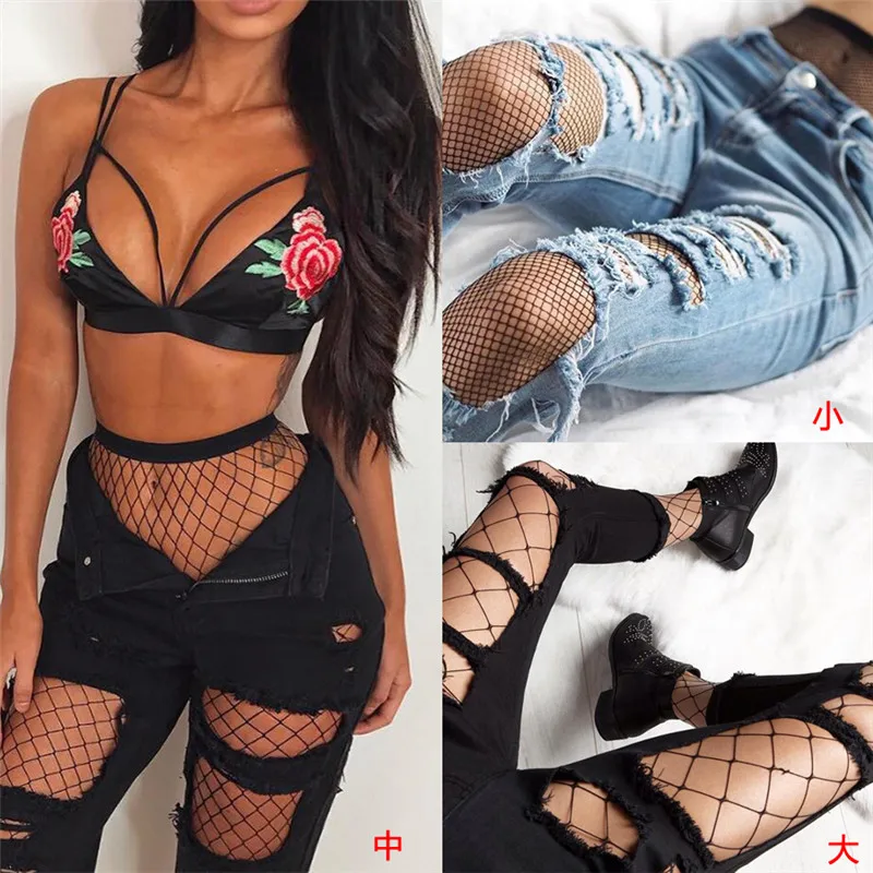 

Sexy Fishnet Stockings Women Mesh Stocking Sexy Pantyhose Tights Ladies Black Long Net Gothic Punk Stockings Pants