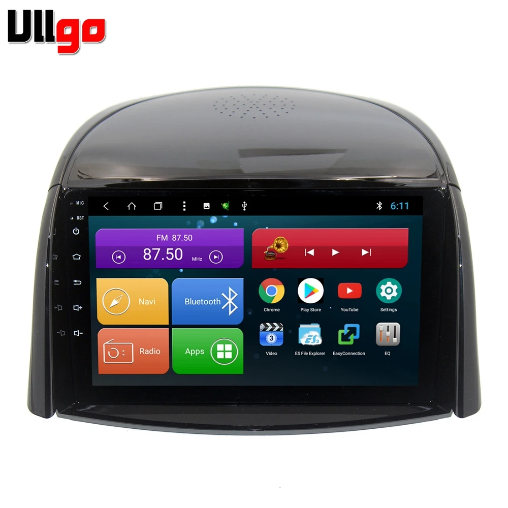 Дешево 9 дюймов Восьмиядерный Android 8,1 автомобильный DVD font b gps b font для Renault Koleos 2009 2014 Авторадио font b gps b font Автомобильное головное устройство с BT RDS wifi зеркало ссылка