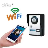 New Arrived Remote Control Mobile Control WIFI TCP Video Door Phone IR Nigh Version IP65 Waterproof Wireless Video Door Phone