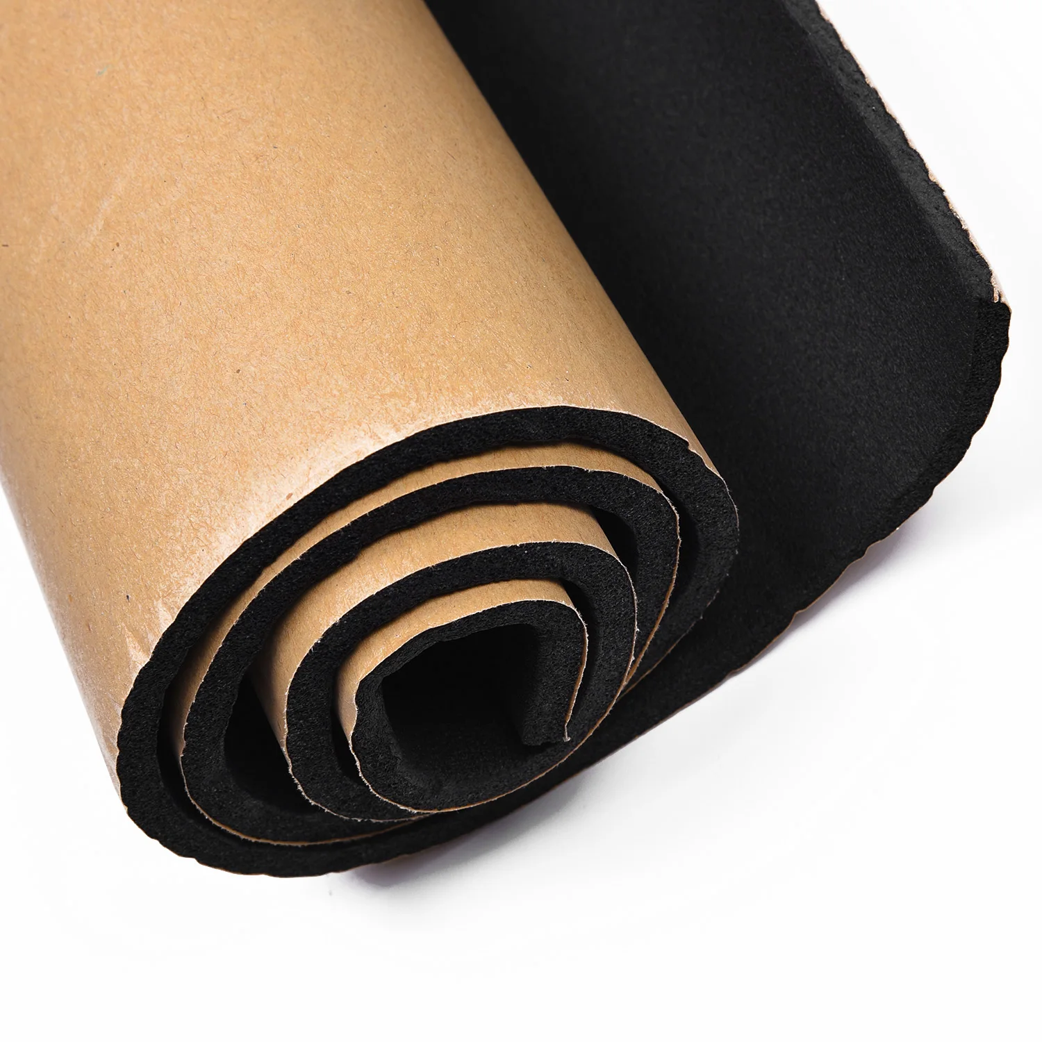 

1pc 30*50cm Rubber Car Sound Proofing Deadener Self Adhesive Foam Insulator Cotton 5MM Thickness Car Accessories
