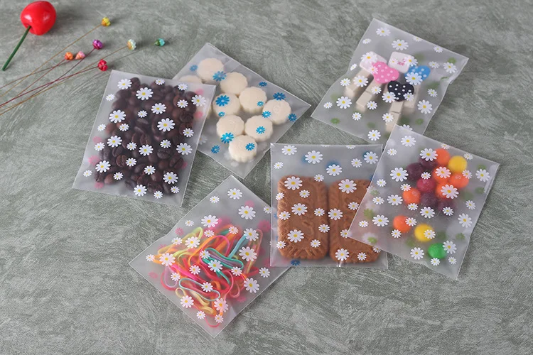 LBSISI Life, 100 шт., пакеты для конфет, печенья, матовые, полупрозрачные точки, пластиковое мыло в упаковке, пакеты, обертка для кексов, самоклеющиеся, подарочный пакет