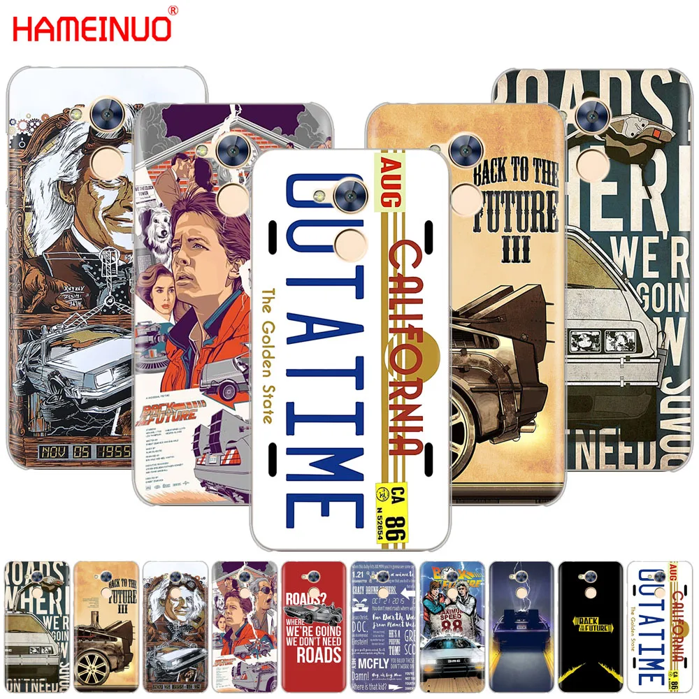 

HAMEINUO Back to the Future Cover phone Case for Huawei Honor 10 V10 4A 5A 6A 7A 6C 6X 7X 8 9 LITE