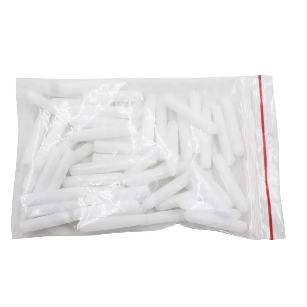 

Dishwasher Prong Rack Tip Tine Cover Cap Just Push On to Repair - White - Pack of 50
