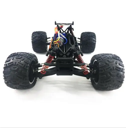 Профессиональный супер большой RC гоночная машина HG-P104 1/10 4WD высокая скорость 3000 мАч батарея радиоуправляемая автомодель трагги автомобиля лучший подарок для малыша против 21101