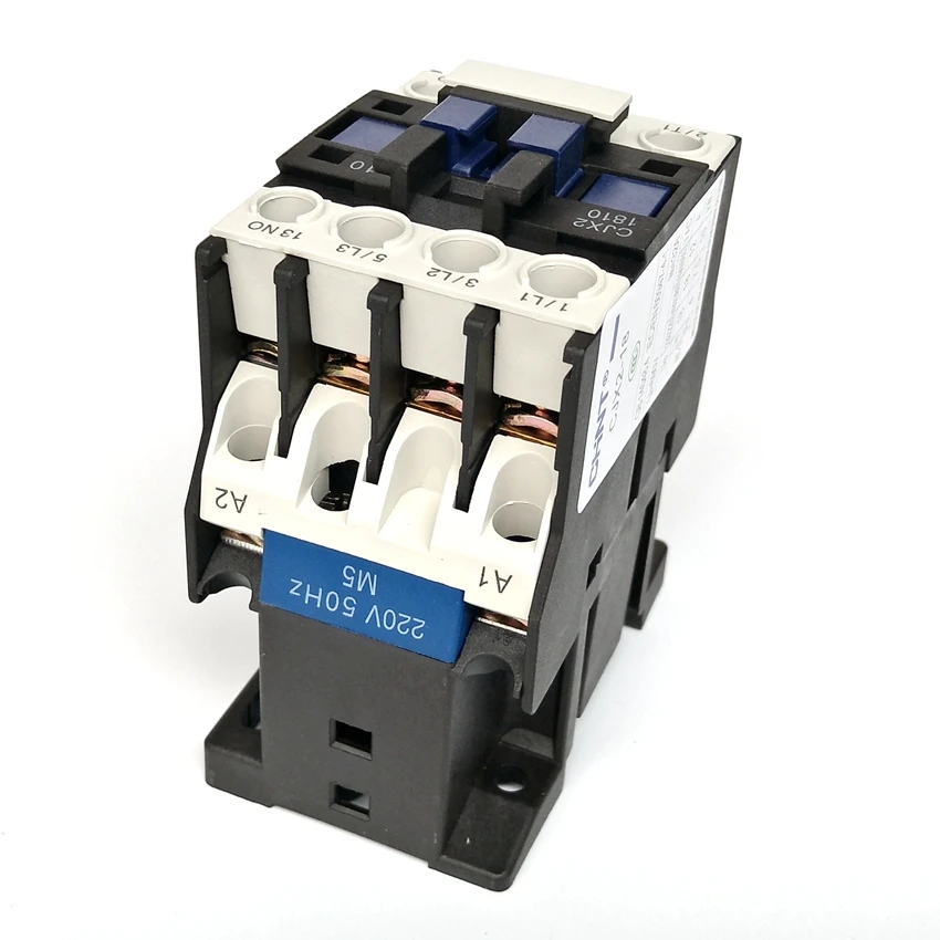 

CHINT AC Contactor CJX2-1801 1NC CJX2-1810 1NO 18A Contactor Coil Voltage AC220V AC380V AC110V AC36V AC24V LC1-D18