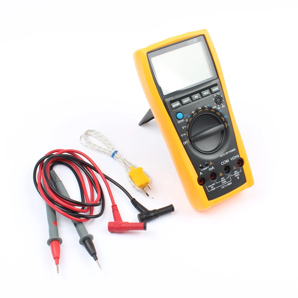 

VC99 6/7 Auto range digital multimeter with bag 17B Original Genuine meter LCD display Data hold frequency/duty cycle measuring