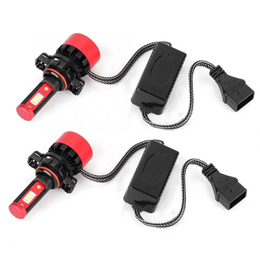 2pc H16 Car Headlight Auto Headlamp White Light Bulb L8H 52502 96W 9 V-36 V | Автомобили и мотоциклы
