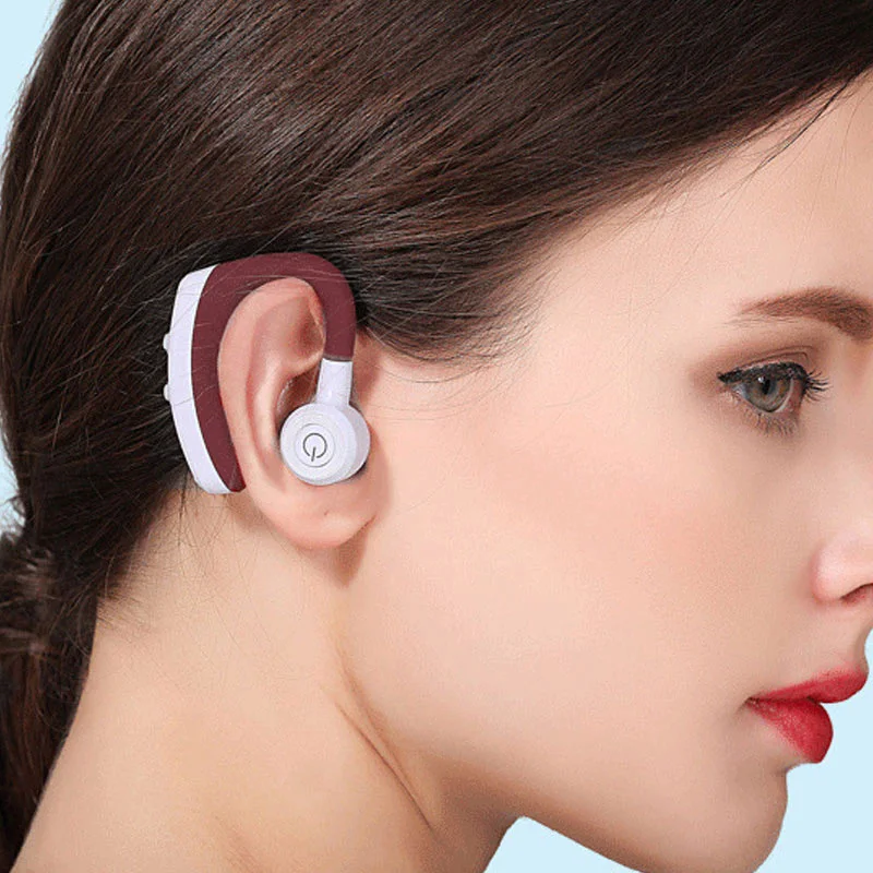 Bluetooth Headphone Noise Reduction Wireless Earphone Long Standby Headset for Driving Sports JR Deals