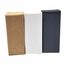 Wholesale 500Pcs Foldable Gift Packaging Box Solid Color Kraft Paper Boxes lipstick Essential Oil Bottle Storage Box for Wedding Wholesale 500Pcs Foldable Gift Packaging Box Solid Color Kraft Paper Boxes lipstick Essential Oil Bottle Storage Box for Wedding