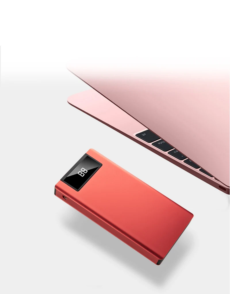 20000mAh Power Bank ultra thin Mobile Phone Charger External Battery Pack Dual USB Powerbank for iPhone Samsung Xiaomi Poverbank (6)