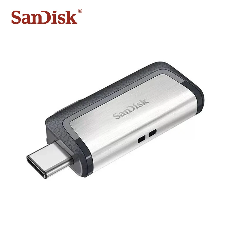 Sandisk usb флэш-накопитель SDDDC2 Экстремальный тип-c 128 ГБ 32 ГБ двойной OTG Кле usb 3,1 карта памяти type-C Флешка 64 Гб memoria usb