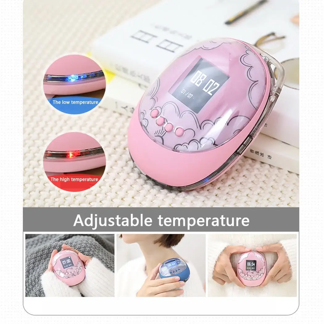 

5000mAh USB Pocket Rechargeable Heater Hand Warmer Portable Mobile Power Charging Phone 5W 5V Adjustment Temperature