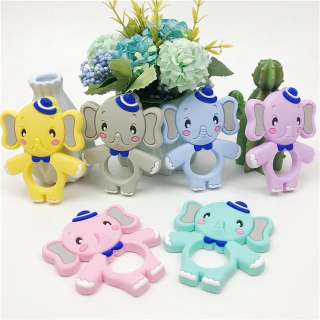 elephant teething toy