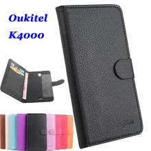 9 видов цветов классический кожаный чехол для Oukitel K4000 откидная крышка корпуса с карт памяти для Oukitel k 4000 чехол телефона случаях