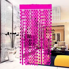 Оконные и дверные экраны, занавески для влюбленных, золотое, серебряное, красное, сердечко, украшение для дверей, струнная перегородка, отвесная занавеска, балдахин, отвесная