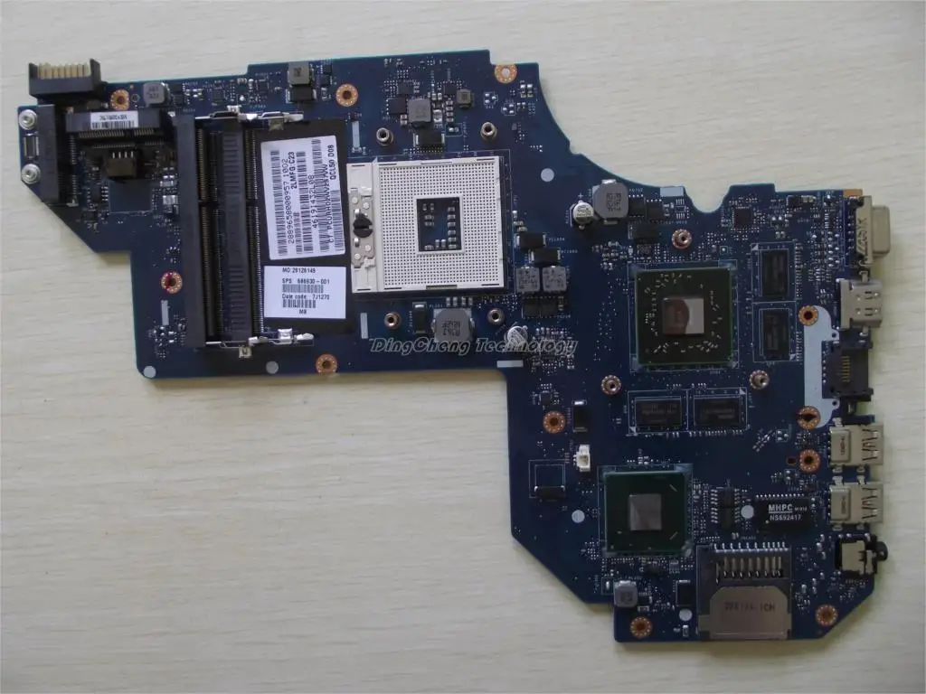 Материнская плата для ноутбука HP Pavilion M6 M6-1000 698399-001 686930-001 QCL50 LA-8711P HM76 HD7670M/2 ГБ
