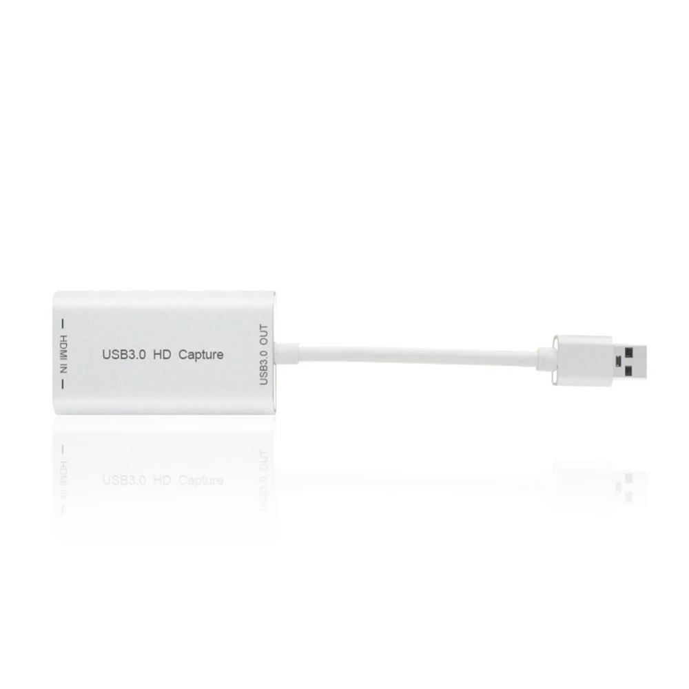 

HDMI Video Capture Device USB 3.0 1080P 60 FPS Video & Audio Grabber for X BOX PS4 Nintendo Switch PC Plug & Play