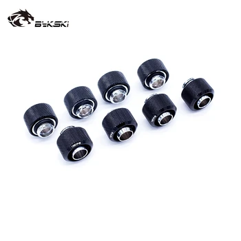 

8pcs/lot Fitting use Inside Diameter 10mm+ Outside Diameter 16mm Hose 3/8"ID X 5/8"OD Tubing Hand Compression Connector Fitting