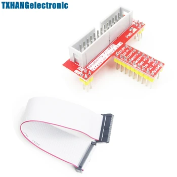

26 Pin Extension Flat Ribbon Cable Wire+Raspberry PI GPIO Extension Board