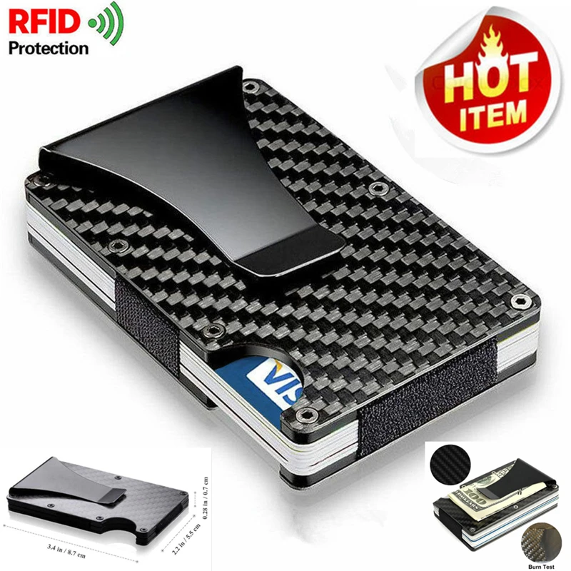 

RFID Blocking Metal Wallet The Minimalist Wallets Credit card Holders