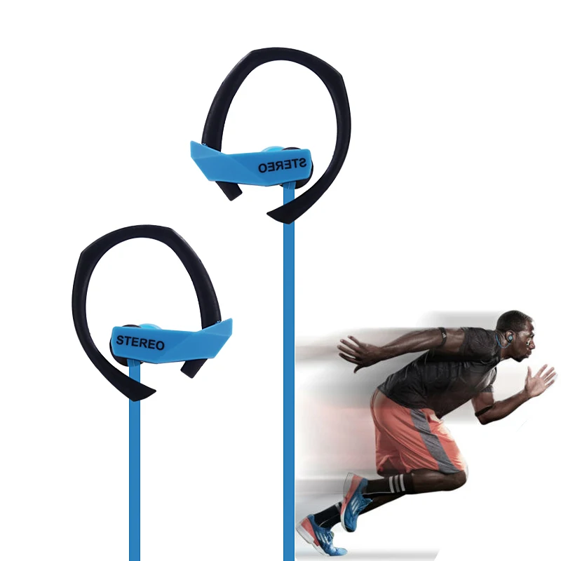 Stereo Sports Earphones Ear-Hook Headset Noise Canceling Earbuds with Mic for iPhone Xiaomi Mobile Phone MP3 MP4 Player (21)