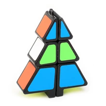 Babelemi Рождество дерево Cube антистресс Скорость Кубы головоломки игра-головоломка образовательные Игрушечные лошадки для Для детей Рождественский подарок