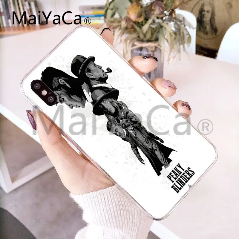 Чехол для телефона MaiYaCa Peaky Blinders Tv, милый чехол для телефона Tommee Shelby, для Apple iphone X и 8, 8 plus, 7, 7 plus, 6s, 6s Plus, XS, XR, 5c, чехол для телефона - Цвет: 11