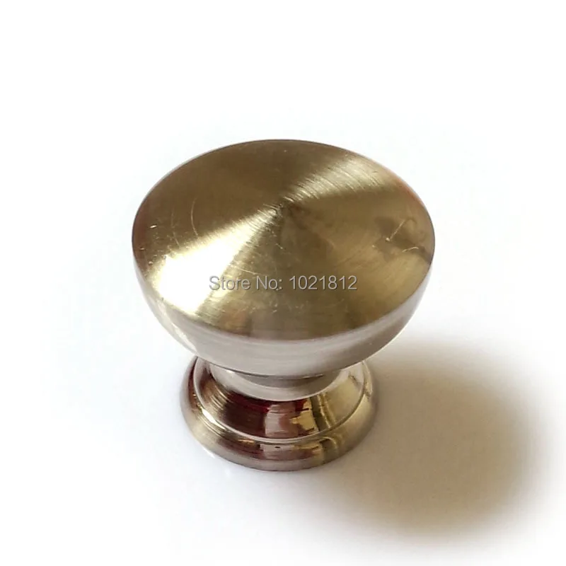 

25mm Aluminum Alloy Satin Nickel Cabinet Knob Handle Cupboard Handle Kitchen Drawer Knob Handle Pull H1494