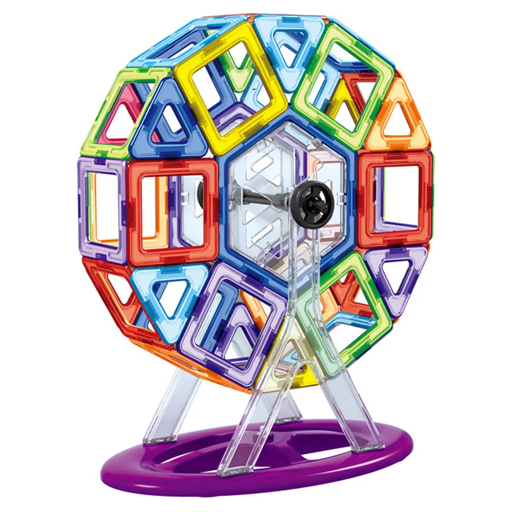 46pcs/set Big Size Building Blocks Ferris Wheel Construction