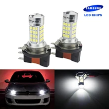 ANGRONG 2x H15 64176 SAMSUNG LED Della Lampadina di Giorno Corsa e Jogging Luce Della Lampada Per VW Amarok Caddy MK3 2010 +