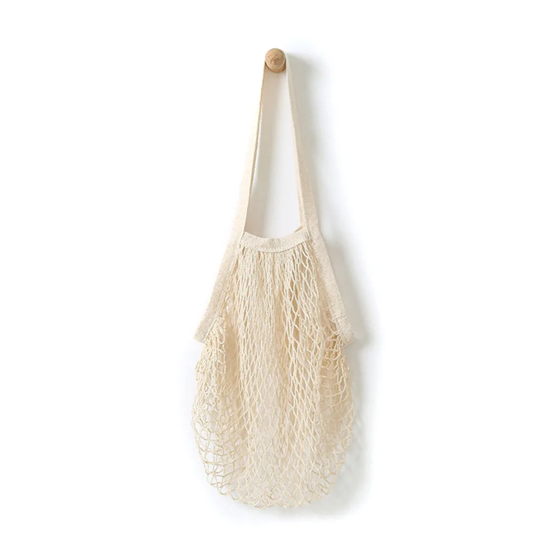Multifunction Elastic Mesh Shopping Bag Foldable Handbag ECO Reusable Bags Travel Home Storage Bag Accessories Supplies Products