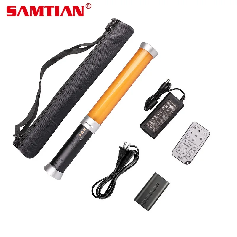 

SAMTIAN MTL-MINID Video Light Portable Handheld LED Video Light Magic Tube Lamp Photography Lighting For Studio photography