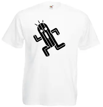 

Cactuar, Final Fantasy inspired Mens Printed T-Shirt Casual %100 Cotton Tee Male Cartoon t shirt men Unisex New Fashion